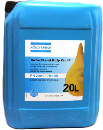 Компрессорное масло Roto-Xtend Duty Fluid 20л. Atlas Copco - 2901170100