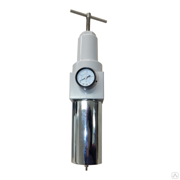 Фильтр-регулятор давления в комплекте с манометром и кронштейном G1/2", 40bar