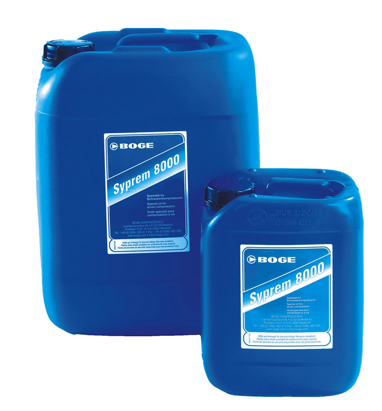Компрессорное масло SYPREM 8000S 10л. BOGE - 599015766P
