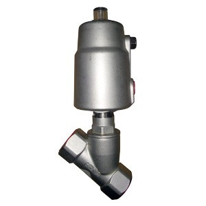Клапан отсечной седельный 1 1/4" , НЗ, нерж. ст. 316