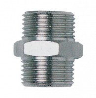 Переходник с двусторонней наружной резьбой 1/4" ABAC
